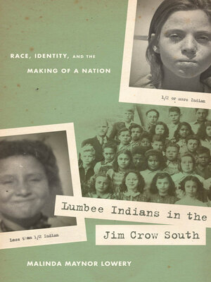 cover image of Lumbee Indians in the Jim Crow South